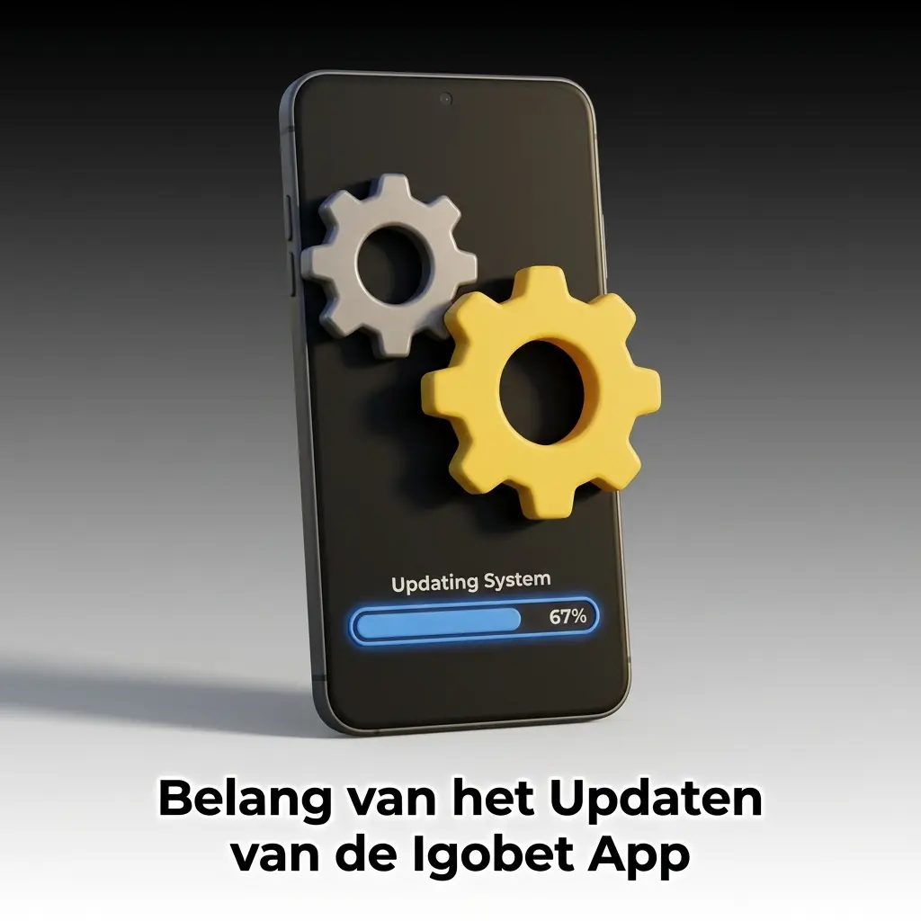 Igobet app update scherm