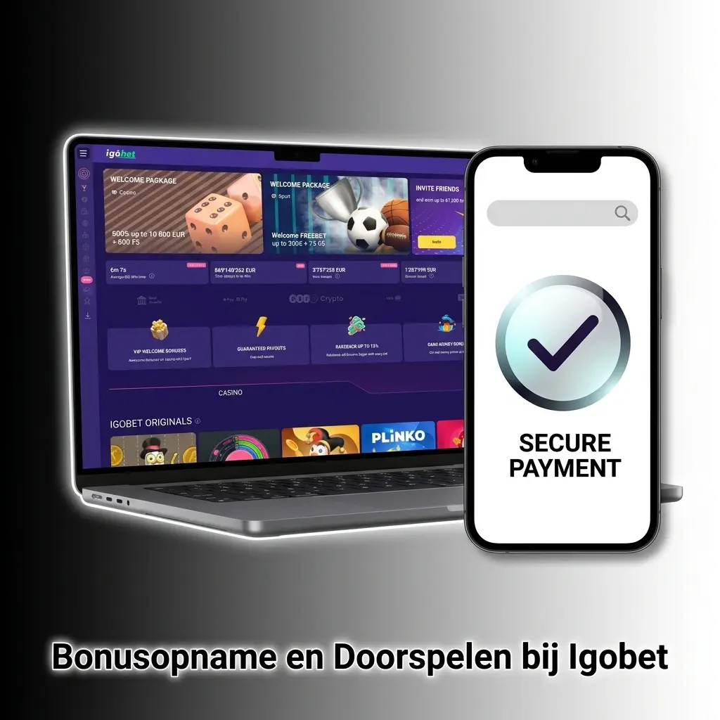 Bonusopname en doorspelen bij Igobet