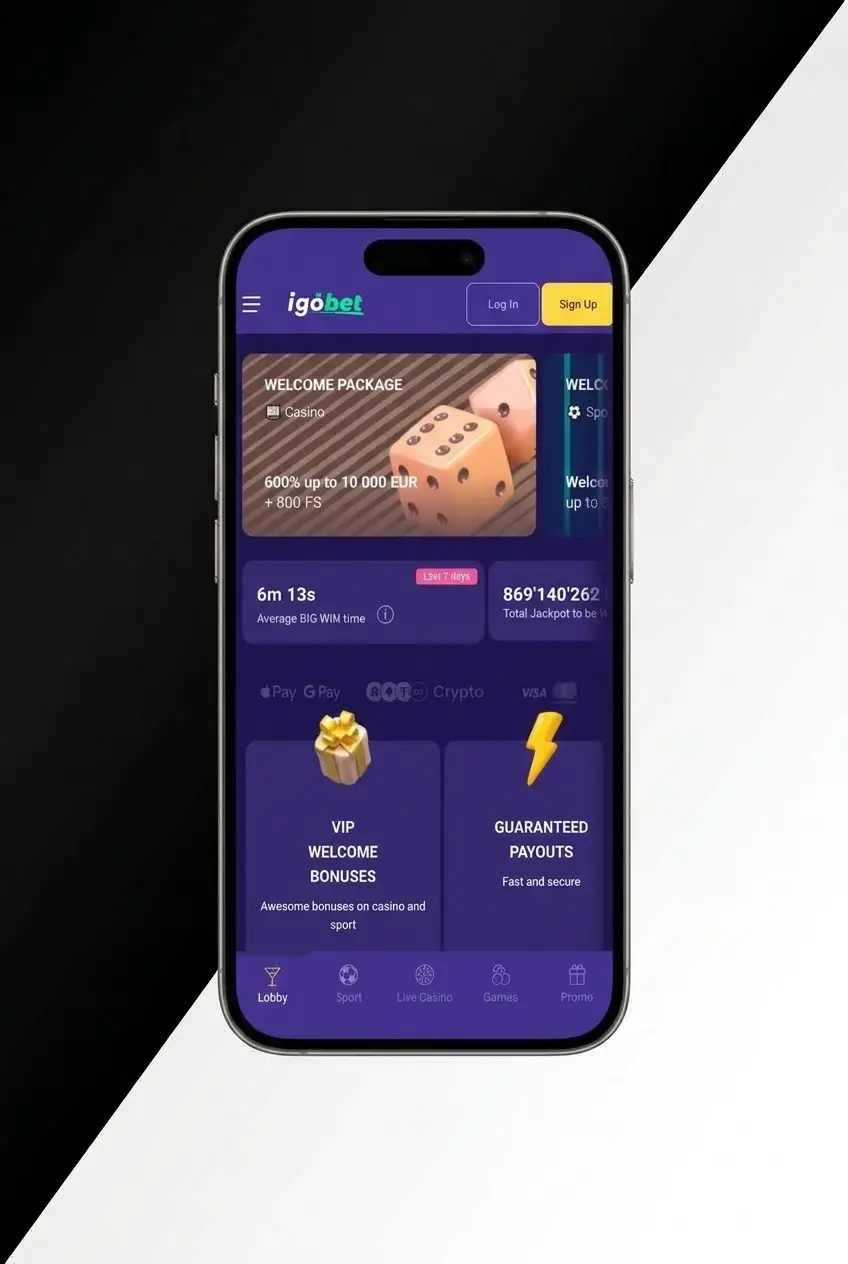Igobet app installeren als PWA op iOS