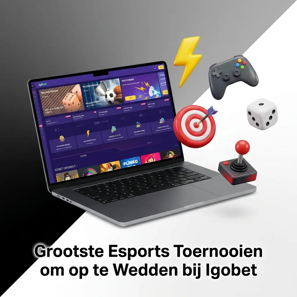 Esports toernooien om op te wedden bij Igobet