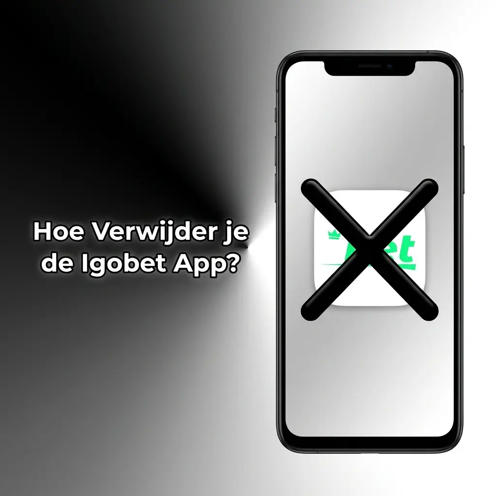 Igobet app verwijderen van smartphone