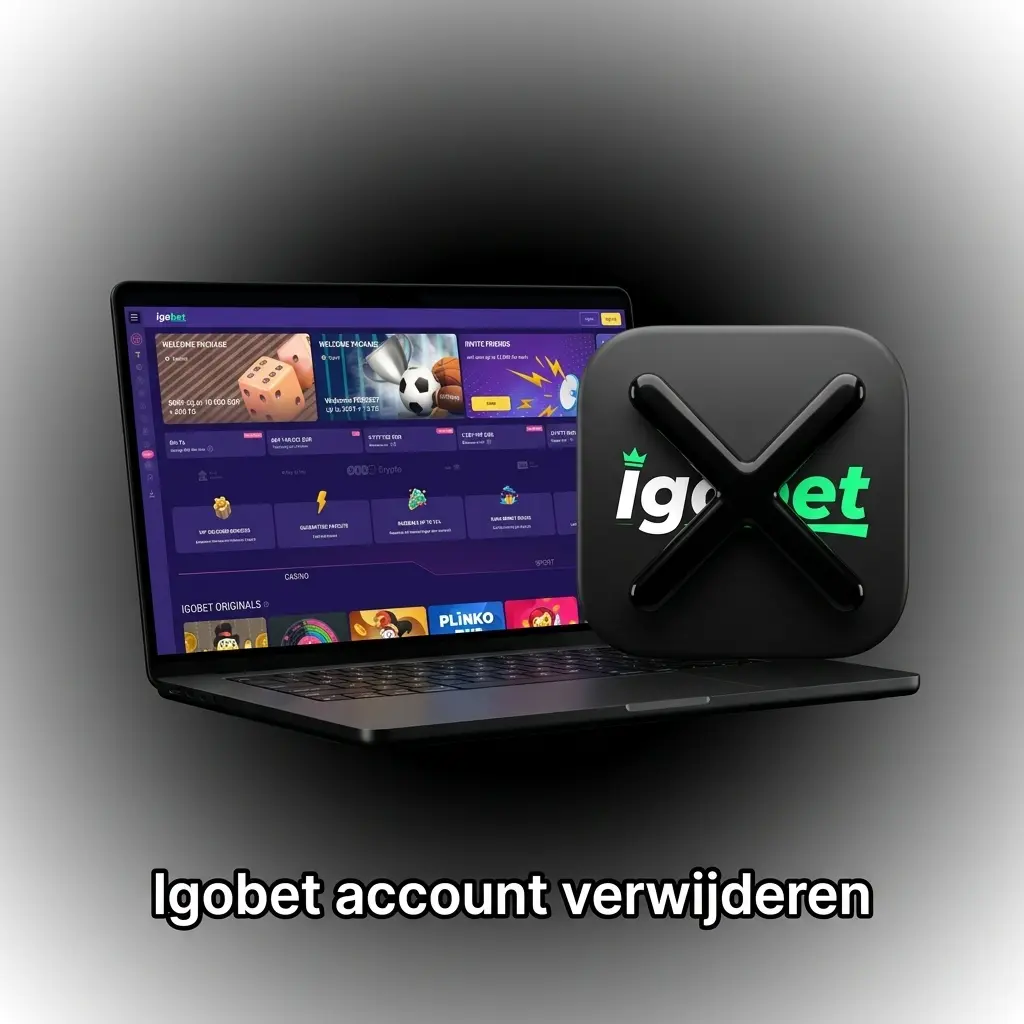 Igobet account verwijderen stappen