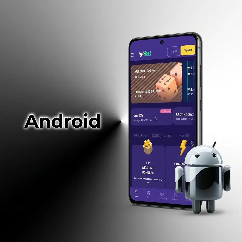 Igobet Android app installatie stappen