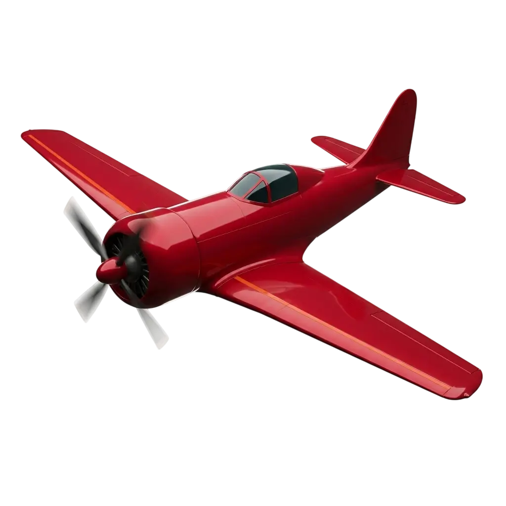 Rood vliegtuig stijgt op tijdens Aviator spel bij Igobet