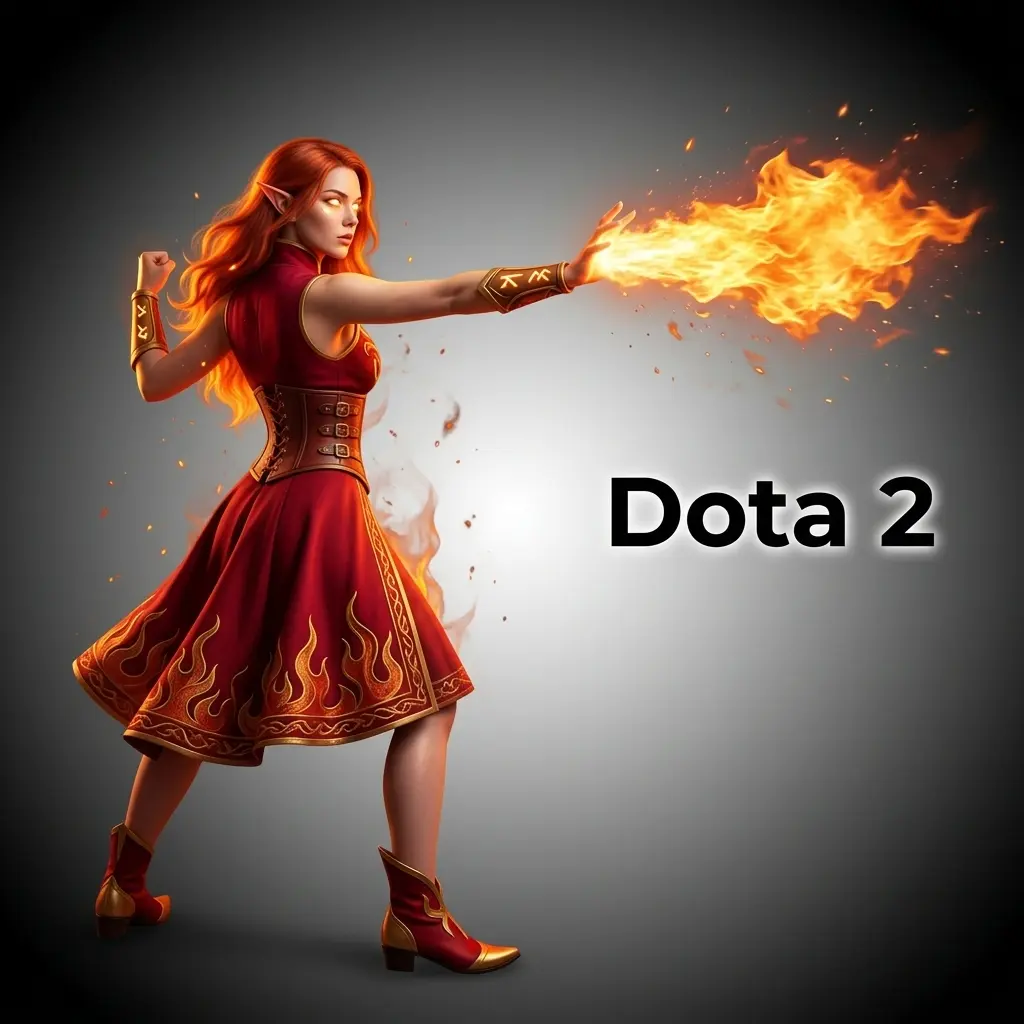 Dota 2 esports toernooi actie