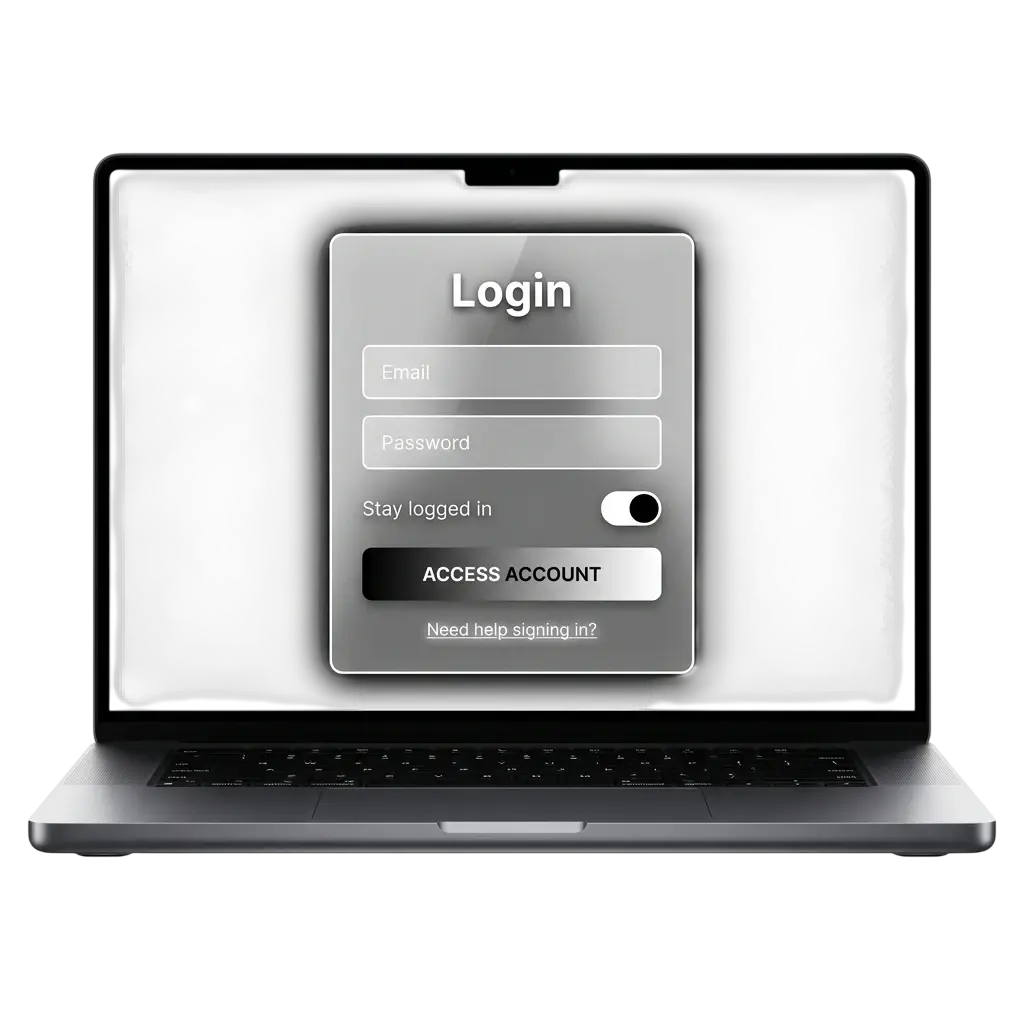 Igobet login scherm op laptop en mobiele telefoon