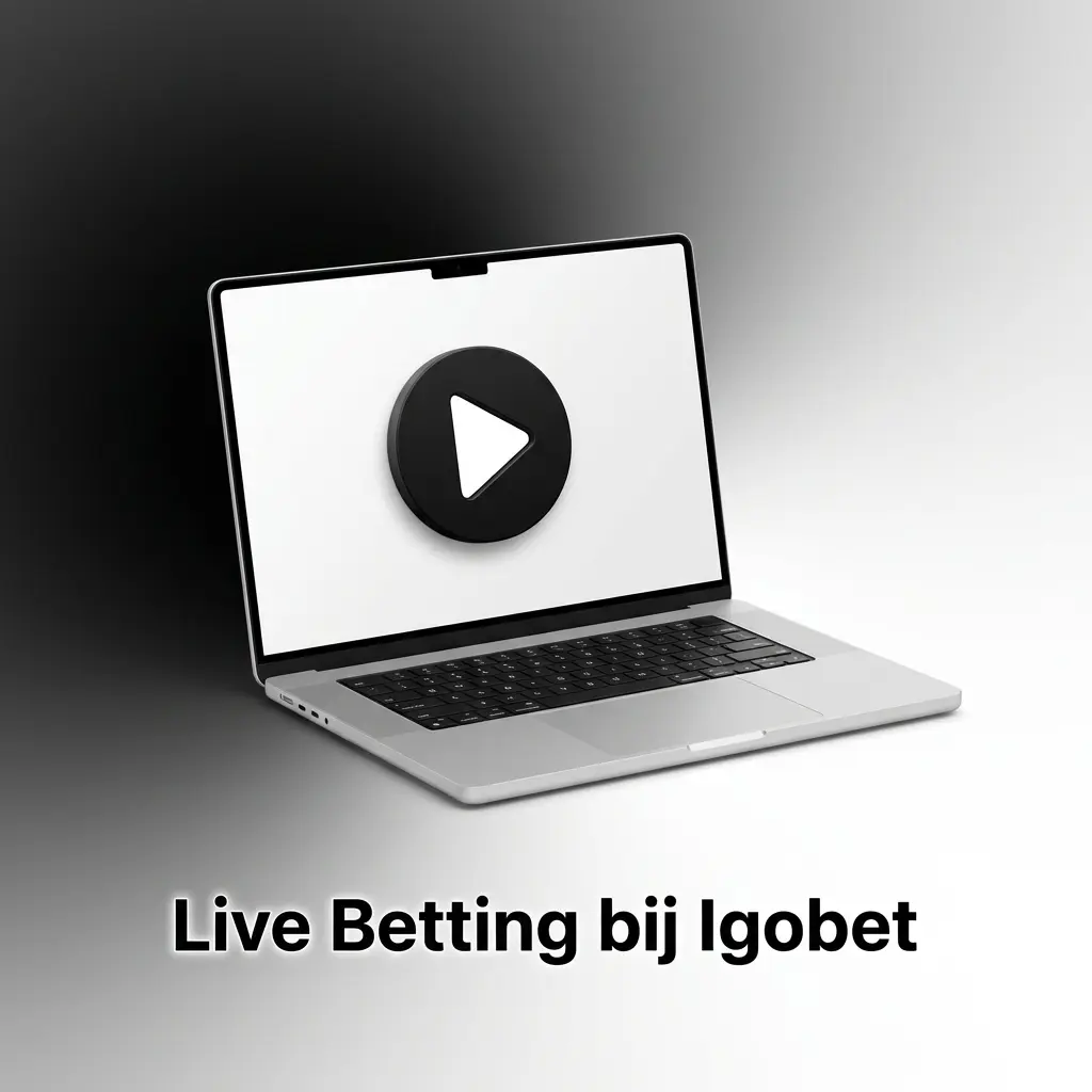 Live betting interface met statistieken en cash-out functie