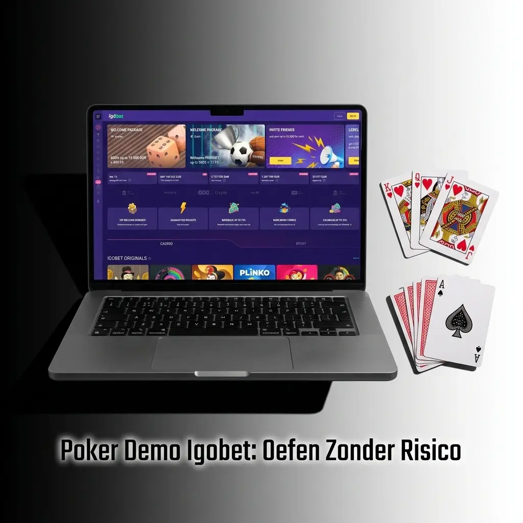 Poker demo modus bij Igobet