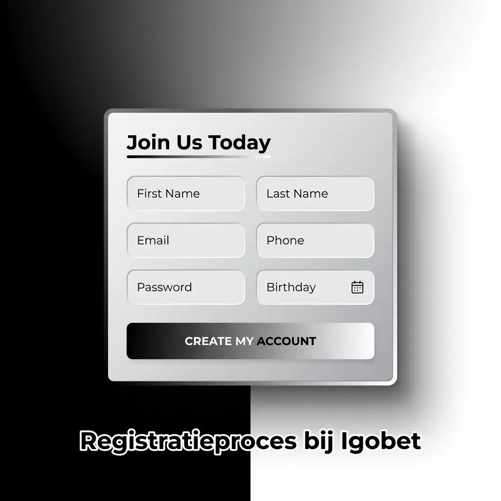 Registratieproces bij Igobet