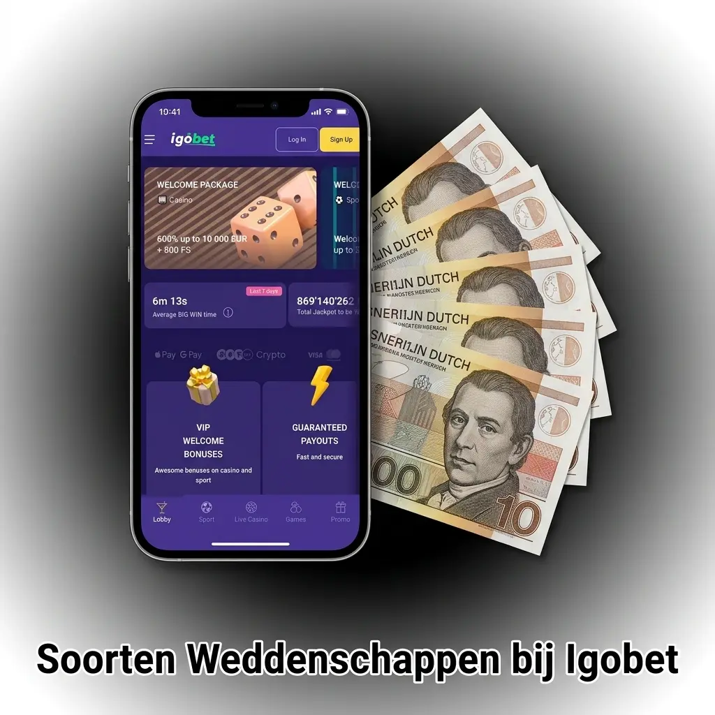 Overzicht van weddenschapstypes bij Igobet
