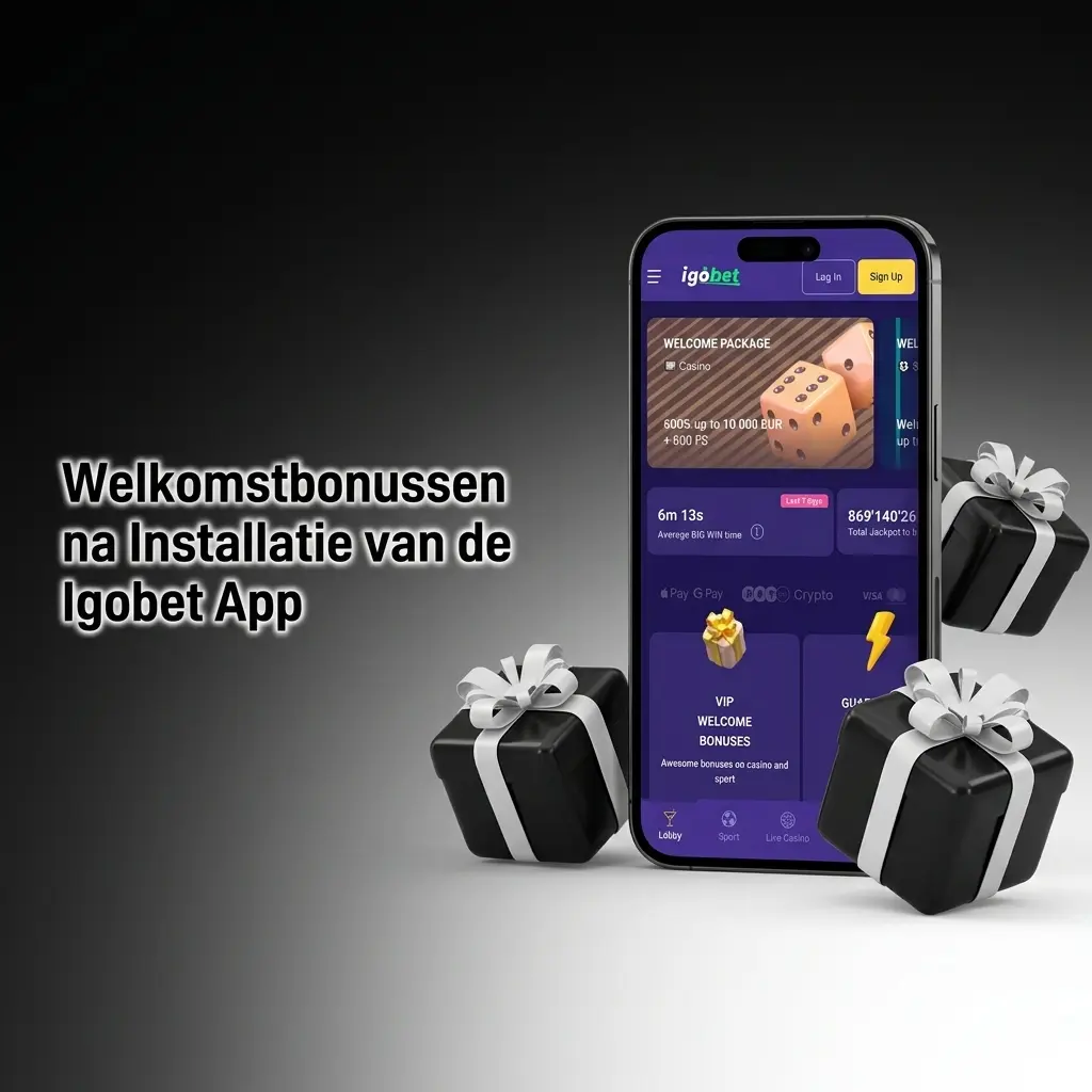 Igobet app welkomstbonus
